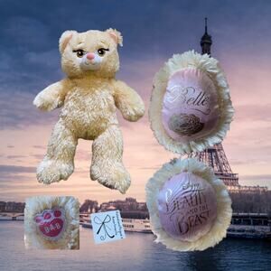 SOLD Build-a-Bear Workshop Disney's Beauty and the Beast Belle Bear Plush